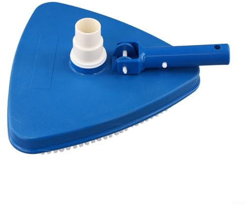 Outil de nettoyage de piscine efficace, tête triangulaire d'aspirateur de piscine, convient à toutes les piscines