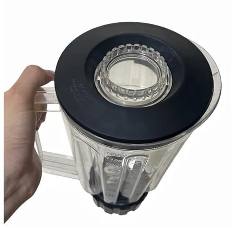 TYGHBNM Vaso Accesorio for licuadora (Cuchillo + Tapa + Vaso) 44Oz, Compatible con Hamilton Beach, Repuesto 6126-HBB908CE /HBB908-UK