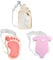 Anniversary House 3 Piece Cookie Cutter Set, Tin-Plated Steel, Baby Shower, Baby Shower Cookie Cutters, K0014, Silver