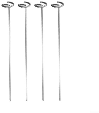 1 spiedo per friggitrice ad aria, in acciaio inox, doppio cestello, accessori per griglia, innovazione culinaria, spiedini, in qualsiasi friggitrice ad aria standard (griglia a 4 pin)