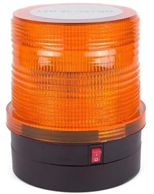 LED Luce Stroboscopica Lampeggiante di Emergenza A Batteria Ambrata Magnetica Per Camion Situazioni di Emergenza 12V