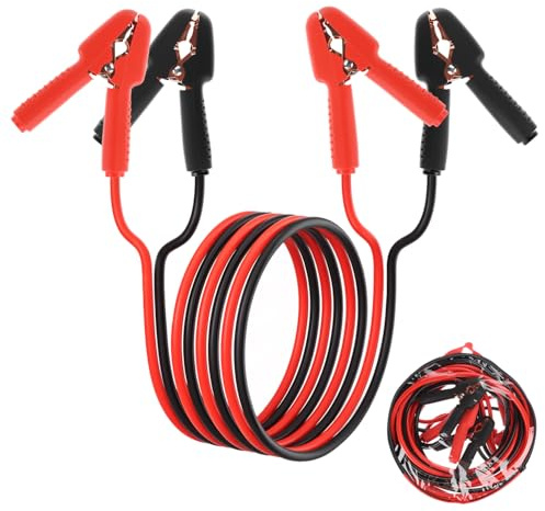 QWORK® 6 Meters 3000amp Heavy Duty Battery Jump Leads Booster Cables