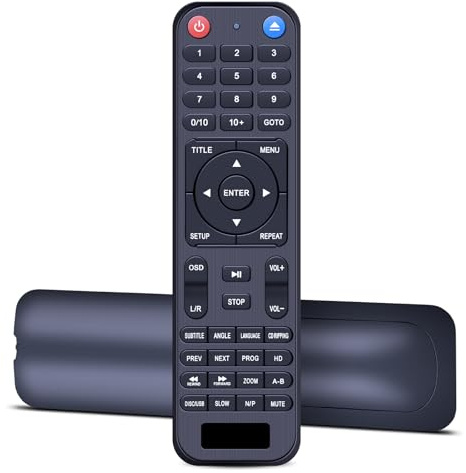 Snrigw Replacement Remote Control fit for ELECTCOM PRO Mini DVD Player