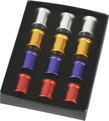 Glutkiller per sigarette, in metallo, colori colorati, estintore per posacenere, senza fumo e antiodore, diverse varianti (3 colori in alluminio)