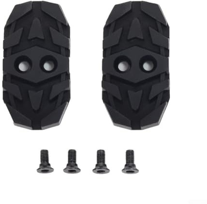 Solaughguy Mountain For Bike Cleat Cover Fahrradschuhadapter für flache Pedale, Cleat zu Flat Converter Kompatibel mit Für Trek For SIDI Schuhe, Leichter PA-Kunststoff