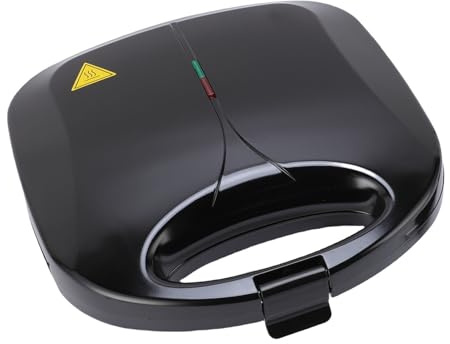TIKATARER Macchina per Biscotti Elettrica Alle Noci, Macchina per Dolci Alle Noci Antiaderente a Doppia Faccia, per Biscotti per Uso Domestico, Ideale per la Cottura (Spina europea 220V)