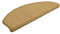 Natur Sisal Stufenmatten Honig (halbrund) einzeln oder im 15er Set in 2 Größen, Größe/Menge:18x56 cm = 15 Stck.