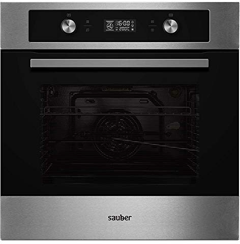 Sauber - Horno Pirolítico Multifunción SHMP01I - Eficiencia Energética: A - Acero inoxidable - Control Easy-tronic - Dsiplay LED - ENTREGA EN DOMICILIO