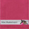 Manutextur Duschtuch mit Namen - personalisiert - Motiv Tiere - Katze - viele Farben & Motive - Dusch-Handtuch - Fuchsia - Größe 70x140 cm - persönliches Geschenk mit Wunsch-Motiv und Wunsch-Name