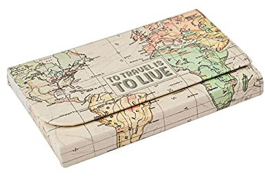 Legami MCHM0015 Nice To Meet You, Porta Carte, Map