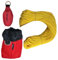 FORESTER 15oz Professional Throw Line Kit with Storage Bag | 150ft Polyethylene Throw Line, Arborist Throw Weight, and Throw Bag