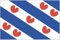 Aufkleber Sticker Flagge Fahne Niederlande - Friesland Autoaufkleber