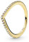 Wishbone PANDORA Shine ring with clear cubic zirconia