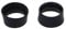 GUANGZHOU 2 pieces Soft Rubber Eyepiece Eye Shield 29-30mm Eye Guards Cups Eyepiece Covers For Binocular Microscope Microscope eyepiece Black