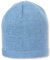 Sterntaler OCS Strickmütze - Klassische Babymütze aus Baumwollgarn (Bio) - Unisex Übergangsmütze ab Geburt - Basic Kopfbedeckung - Beanie Mütze einfarbig - Größe 43, Farbe Mittelblau
