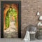 Türtapete Selbstklebend TürPoster 3D Türbild - GANG IN DER TOSKANA - Türfolie Fototapete PREMIUM PVC Wasserfest Türaufkleber Wandtattoo Für Schlafzimmer Wohnzimmer Tür Dekoration Stickers 95 x 200 cm
