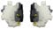 (Lot de 2) Mécanismes Moteurs Centralisation Serrures Électriques de Portes Portières Avant Gauche ET Droite compatible pour A3 A4 A6 A8 EXEO - 4F1837016 4F1837015E