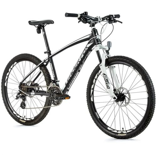 Leaderfox Muskelfahrrad MTB 26 führender Fox Factor 2022 schwarz matt-weiß 8v Aluminiumrahmen 20 Zoll (Erwachsenengröße 180 188 cm)