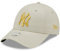 New Era Major League Baseball Fankappe New York Yankees 9Forty Cap Metallic Logo beige - One-Size