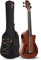 Batking Elektrischer Bass, 76,2 cm Cutaway Bretless Bass Holz Elektrische Akustik Bass Ukulele Ukulele Eingebauter EQ-Stimmgerät mit F-Schalllöchern