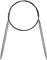 Aeelike 100 cm Rundstricknadeln Set mit Größe, 6,5 mm Edelstahl Rundstricknadeln mit Langlebig Stahlseil, Metall Rundstricknadel Set, Ergonomische Stricknadeln Rundstricknadel für Arthritische Hände