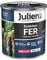 Julien Peinture Fer Anti-Rouille Brillant - Portes, grilles, portails, mobilier de jardin en métal - Bleu Cobalt 0,5 L