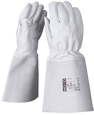 Generisch OX-ON Schweißerhandschuh TIG 193 Worker Comfort 2303 Arbeitshandschuh aus Ziegenleder ungefüttert (11 (XXL))