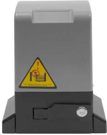 Electric Sliding Gate Opener Automatic Sliding Gate Drive,Gate Opener, Automatic Door Opener Motor Driveway Security Kit with 2 Remote Controls,50Hz