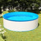 Pool & Spa Splasher Pool 350x90 cm weiß Swimming Pools