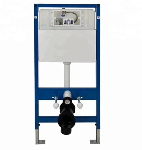 Wall Hung Toilet Rimless Pan 1.12m Concealed Cistern Frame WC Plate Soft Close Seat Options (1120mm Frame Cistern)