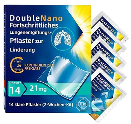 Double Nano Advanced Lung Detoxification Plaster, Natural Lung Cleansing Plaster, Nano Lung Cleansing Repair Patch for a Healthy Lung