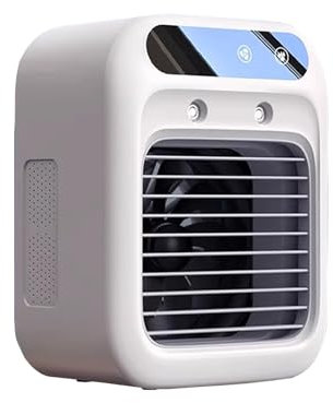 Mini Condizionatore Portatile per Camper Basso Consumo Ventilatore USB-C Portable air Conditioner Indoor Serbatoio Grande Capacità per Casa Ufficio