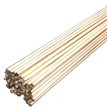 Baguette de soudage TIG en aluminium, 5 pièces 500 mm baguette laiton phosphore fil cuivre électrode à souder pas besoin tiges poudre soudure baguettes(3.0x500MM)