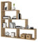 Habitdesign Estantería Decorativa, Librería Salon, Modelo Klum, Acabado en Roble Canadian, Medidas: 145 cm (Alto) x 145 cm (Ancho) x 29 cm (Fondo)