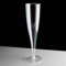 wecansourceitltd 10 Clear Crystal Plastic 100ml Champagne Flutes Glasses Hard Strong