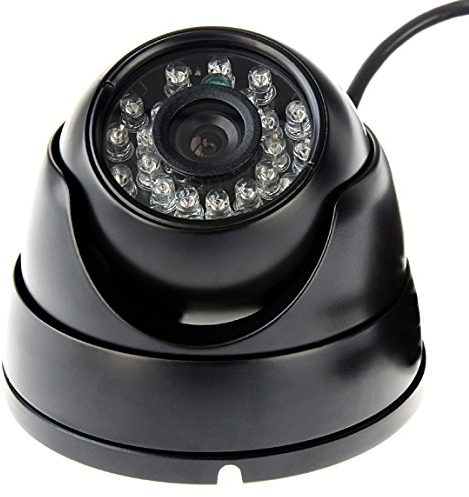 ELP Wasserdicht 1,3 Megapixel HD Schwarz MJPEG YUY2 CMOS Low Beleuchtung niedrigen Licht 0.01lux Dome Nachtsicht IR Webcam für zuhause verwenden