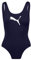 PUMA Women's Swimsuit, Marine, L Femme