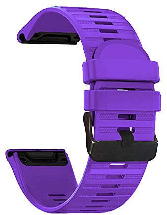 AISPORTS Kompatibel mit Garmin Fenix 5X Plus Armband Silikon, 26mm Quickfit Uhrenarmband Weiches Sportarmband Ersatzarmband für Garmin Fenix 6X/Fenix 6X Pro/Fenix 5X/Fenix 5X Plus/Fenix 3/Fenix 3 HR