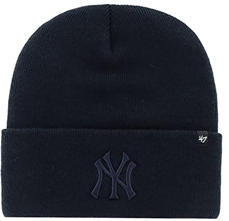 '47 MLB New York Yankees NY N.Y. Haymaker Cuff Knit Mütze Wollmütze Navy