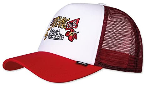 Djinns - DNC Guy (White/red) - Trucker Cap Meshcap Hat Kappe Mütze Caps