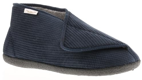 Dr Keller Ladies Slippers - Wide Fit Orthopedic Slippers for Women - Extra Wide Diabetic Shoes for Edema and Swollen Feet - Comfortable House Shoes