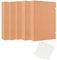 5Pcs A4 Kraft Box File Foolscap Eco Archiving Box Storage File Paper Paperboard Storage Box with Buckle Magazine File Holder Recycled Spine File Organizer for School Office Document Organization