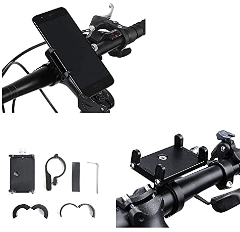 K-S-Trade Support Vélo pour Samsung Galaxy A54 5G Support De Téléphone Portable pour Le Vélo Compatible avec Samsung Galaxy A54 5G Support pour Smartphone Téléphone Mobile Noir Bike Mount (1x)