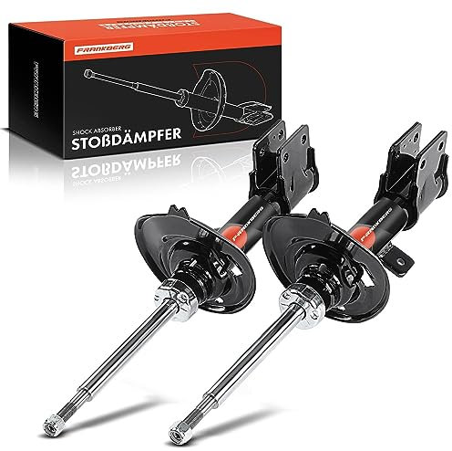 Frankberg 2x Amortisseur à gaz Avant Gauche Droite 514mm Pression de gaz Compatible avec C4 II NC DS4 NX 3008 MPV 0U DS4/DS4 Crossback NX Remplacer# 5208G2, 5208G3