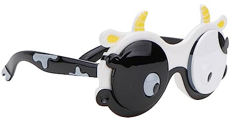 SAFIGLE 1 Paar Sonnenbrille aus Silikon Party-Brille Kuh-Sonnenbrille brille fasching kinder fasching brille kinder Brillenfassungen für Frauen damen brille Festival-Requisiten