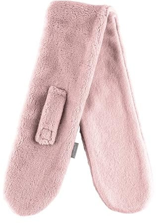 Sterntaler Unisex Kinderschal aus Teddyflausch Halstuch, mattrosa, 80
