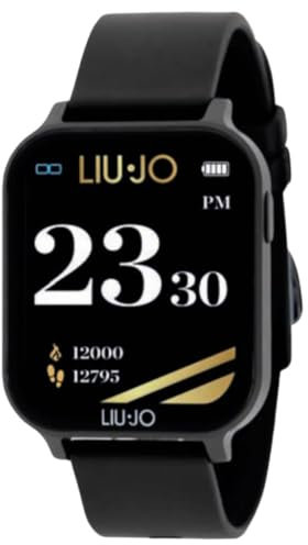Liu Jo Orologio Unisex Smartwatch Voice Energy Black Cinturino Nero