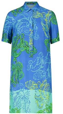 Betty Barclay Damen Helen Kleid, Green/Blue, 36 EU