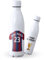 DEREGALOOS Botella de agua de Acero Inoxidable Personalizada equipo de Fútbol Barcelona. Botella termo personalizada deportiva. 500 ml Regalo Original para Aficionados del Futbol. (Barcelona)