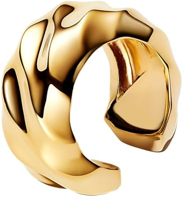 Pandora Essence 263872C00 - Cuffia in argento sterling placcato oro 14 carati